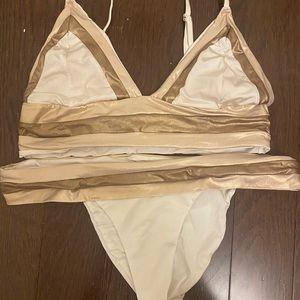 BEACH BUNNY SWIM SET- tequila sunrise